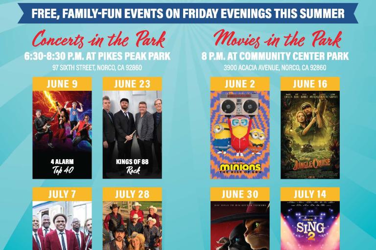 Norco Summer Concerts 2024 Roda Virgie
